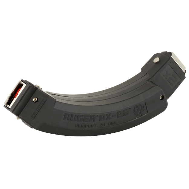 Picture of Ruger Magazine - BX-25 2-Pack - 22LR - 25 Rounds - Fits 10/22 - Polymer - Black - This is 2-25rd magazines coupled together 90398