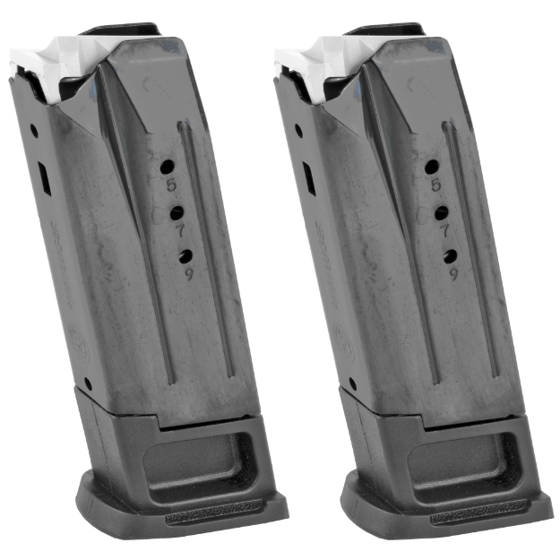 Picture of Ruger Magazines - 9MM - 10 Rounds - Fits Ruger Security-9 - Two Pack - Steel 90685