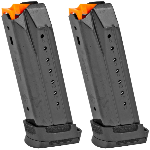 Picture of Ruger Magazines - 9MM - 17 Rounds - Fits Ruger Security-9 - Steel - Black - 2 Pack 90691