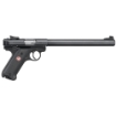 Picture of Ruger Mark IV - Target - Single Action - Semi-automatic - Metal Frame Pistol - 22LR - 10" Bull Barrel - Aluminum - Blued Finish - Checkered Synthetic Grips - Adjustable Rear Sight - Ambidextrous Safety - 10 Rounds - 2 Magazines 40173