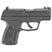 Picture of Ruger MAX-9 - Striker Fired - Semi-automatic - Polymer Frame Pistol - Sub-Compact - 9MM - 3.2" Barrel - Black Oxide Finish - Front TFO Night Sight - Optics Ready - Thumb Safety - 10 Rounds - 2 Magazines 03501