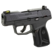 Picture of Ruger MAX-9 - Striker Fired - Semi-automatic - Polymer Frame Pistol - Sub-Compact - 9mm - 3.2" Barrel - Loaded Chamber Indicator - Black Oxide Finish - Front TFO Night Sight - Thumb Safety - Magazine Disconnect - 10 Rounds - 2 Magazine - California Compliant 03518