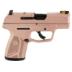 Picture of Ruger MAX-9 - Striker Fired - Semi-automatic - Polymer Frame Pistol - Sub-Compact - 9MM - 3.2" Barrel - Rose Gold Cerakote - Front TFO Night Sight - Optics Ready - Thumb Safety - 10 Rounds - 2 Magazines 03501