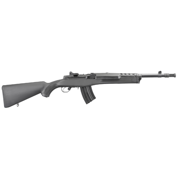 Picture of Ruger Mini Thirty - Semi-Automatic Rifle - 7.62x39 - 16.1" Barrel - Blued Finish - Alloy Steel - Black Synthetic Stock - Adjustable Rear & Blade Front Sight - Includes Picatinny Rail/Scope Rings/2 Mags - 20Rd 05854