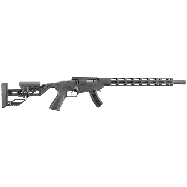 Picture of Ruger Precision Rimfire - Bolt Action Rifle - 22 LR - 18" Threaded Barrel - Black Finish - Molded One-piece Chassis - Adjustable Buttstock - 15Rd - 1 Magazine - Right Hand - BLEM (Damaged Case) 08400