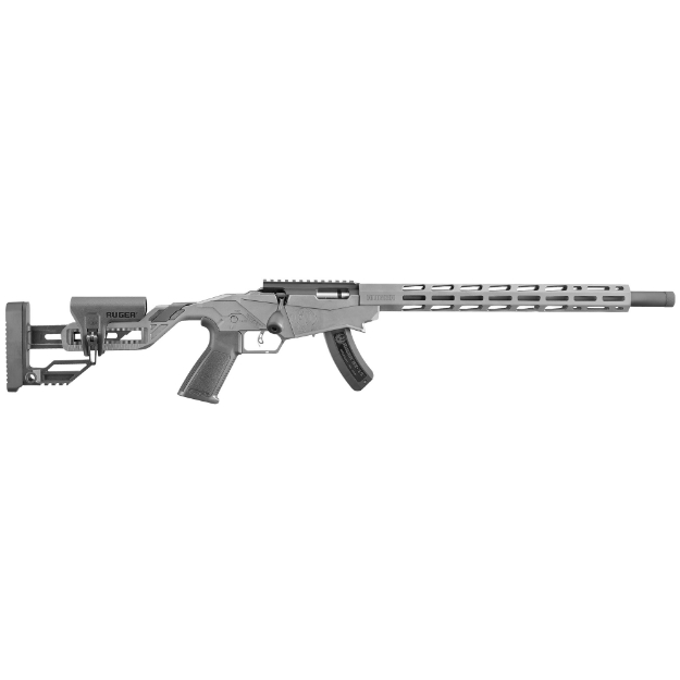 Picture of Ruger Precision Rimfire - TALO - Bolt - 22 LR - 18" - Gray - Adjustable - Right Hand - Threaded - 15Rd 08408