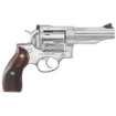 Picture of Ruger Redhawk - Double Action - Revolver - 45 Long Colt/45 ACP - 4.2" Barrel - Sleeve and Shroud Barrel - Stainless Steel - Satin Finish - Silver - Hardwood Grips - Adjustable Rear & Ramp Front Sight - 6 Rounds 05050