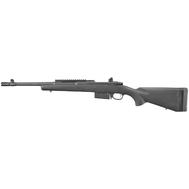 Picture of Ruger Scout Rifle - Bolt Action - 350 Legend - 16.5" Cold Hammer Forged Barrel - Muzzle Brake - Black Finish - Synthetic Stock - Adjustable Rear Sight - Protected Blade Front Sight - 5Rd 06841