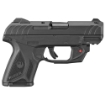 Picture of Ruger Security-9 - Striker Fired - Semi-automatic - Polymer Frame Pistol - Full Size - 9MM - 4" Barrel - Black Oxide Finish - Black - 3 Dot Drift-Adjustable Sights - Manual Safety and Integrated Trigger Safety - 10 Rounds - Viridian E-Series Laser - Right Hand 03830