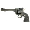 Picture of Ruger Single-Six Convertible - Single Action - Revolver - 22LR/22 WMR - 5.5" Barrel - Alloy Steel - Blued Finish - Black Checkered Hard Rubber Grips - Adjustable Rear & Ramp Front Sight - 6 Rounds 00621