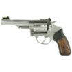 Picture of Ruger SP101 - Double Action - Revolver - Small Frame - 22LR - 4.2" Barrel - Stainless Steel - Satin Finish - Silver - Rubber Grips with Wood Inlay - Fiber Optic Front and Adjustable Rear Sights - 8 Rounds - KSP-242-8 05765