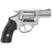 Picture of Ruger SP101 - Double Action - Revolver - Small Frame - 357 Magnum - 2.25" Barrel - Stainless Steel - Satin Finish - Silver - Black Rubber Grips with Polymer Inlay - Black Ramp Front and Fixed Rear Sights - 5 Rounds - KSP-321X 05718