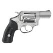 Picture of Ruger SP101 - Double Action - Revolver - Small Frame - 38 Special +P - 2.25" Barrel - Stainless Steel - Satin Finish - Silver - Black Rubber Grips - Black Ramp Front and Fixed Rear Sights - 5 Rounds - Exposed Hammer - KSP-821X 05737