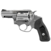 Picture of Ruger SP101 - Double Action - Revolver - Small Frame - 9MM - 2.25" Barrel - Stainless Steel - Satin Finish - Silver - Black Rubber Grip - Black Ramp Front and Fixed Rear Sights - 5 Rounds 05783