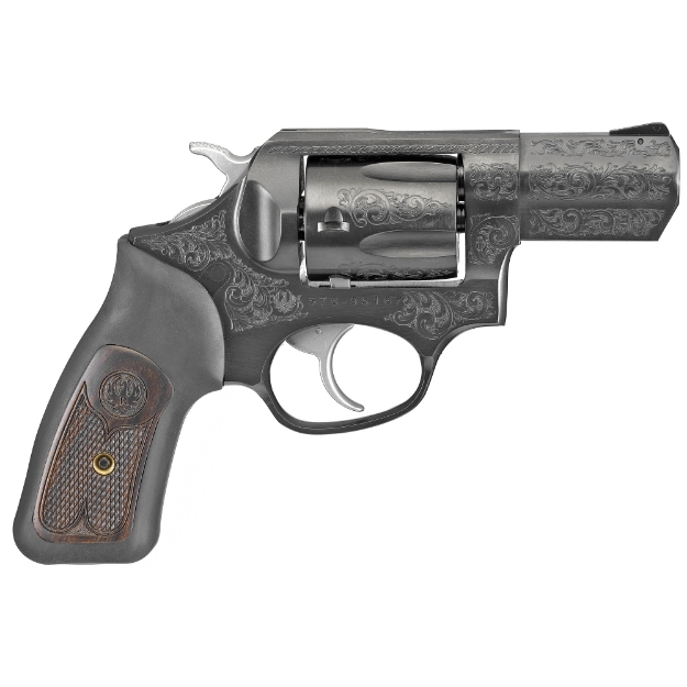 Picture of Ruger SP101 - TALO Edition - Double Action/Single Action - Revolver - Small Frame - 357 Magnum - 2.25" Barrel - Cold Hammer Forged Barrel - Steel - Blued Finish - Rubber Grips with Wood Inlay - Internal Notch Rear Blade Front - 5 Rounds 15704