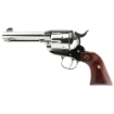 Picture of Ruger Vaquero Stainless - Single Action - Revolver - 45 Long Colt - 4.6" Barrel - Stainless Steel - High-Gloss Finish - Hardwood Grips - Blade Front and Integral Rear Sights - 6 Rounds 05105