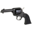 Picture of Ruger Wrangler - Single Action Only - Revolver - 22LR - 3.75" Barrel - Aluminum Alloy Frame - Cerakote Finish - Black - Black Synthetic Grips - Integral Notch Rear Sight/Blade Front Sight - Transfer Bar Safety - 6 Rounds 2052