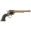 Picture of Ruger Wrangler - Single Action Only - Revolver - 22LR - 7.5" Barrel - Aluminum Alloy - Cerakote Finish - Burnt Bronze - Checkered Synthetic Grips - Integral Notch Rear Sight/Blade Front Sight - Transfer Bar Safety - 6 Rounds 2040