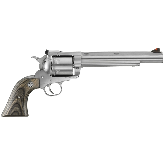 Picture of Ruger Super Blackhawk Hunter - Single Action - Revolver - 44 Magnum - 7.5" Barrel - Stainless Steel - Satin Finish - Silver - Black Laminate Grips - Adjustable Rear & Ramp Front Sight - 6 Rounds 00860