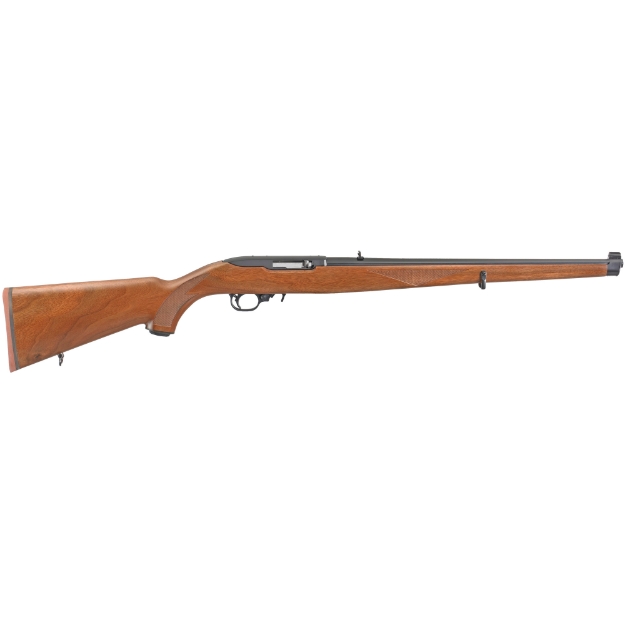 Picture of Ruger TALO 10/22 Carbine - Semi-automatic - Rifle - 22LR - 18.5" Barrel - Blued Finish - Mannlicher Walnut Stock - Adjustable Sights - 10Rd 01265