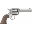 Picture of Ruger Vaquero - TALO Edition - Single Action - Revolver - 357 Magnum - 4.62" Barrel - Stainless Steel - High-Gloss Stainless Finish - Star Engraved Hardwood Grips - Blade Front and Integral Rear Sights - 6 Rounds 05159