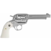 Picture of Ruger Vaquero Bisley - Single Action - Revolver - 357 Magnum - 5.5" Barrel - Stainless Steel - High-Gloss Finish - Simulated Ivory Grips - Blade Front and Integral Rear Sights - 6 Rounds 05130