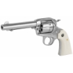 Picture of Ruger Vaquero Bisley - Single Action - Revolver - 357 Magnum - 5.5" Barrel - Stainless Steel - High-Gloss Finish - Simulated Ivory Grips - Blade Front and Integral Rear Sights - 6 Rounds 05130