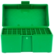 Picture of RCBS Medium Rifle Ammo Box - For 22 Savage - 22-250 - 243 Win - 6MM - Green 86902