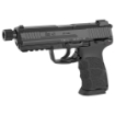 Picture of HK 45 Tactical - V1 - Double Action/Single Action - Semi-automatic - Polymer Frame Pistol - Full Size - 45 ACP - 5.2" Barrel - Threaded Barrel - Matte Finish - Black - Suppressor Sights With Tritium Front Sight - Safety/Decocker - 10 Rounds - 2 Magazines - Right Hand 81000030