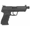 Picture of HK 45 Tactical - V7 - LEM Double Action Only - Full Size - 45ACP - 5.2" Threaded Barrel - Polymer Frame - Black Finish - Suppressor Sights With Tritium Front Sight - 10 Rounds - 2 Magazines 81000032