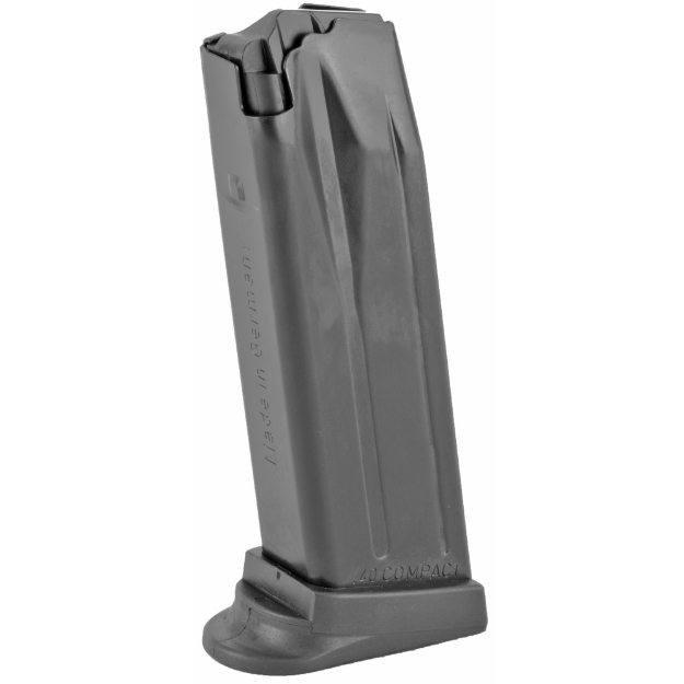 Picture of HK Magazine - 40 S&W - 12 Rounds - Fits P2000/USP40 Compact - Finger Rest - Black 217439S