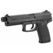 Picture of HK Mark 23 - Double Action/Single Action - Semi-automatic - Polymer Frame Pistol - Full Size - 45 ACP - 5.87" Barrel - Threaded Barrel - Matte Finish - Black - 3 Dot Sights - Decocker and Ambidextrous Safety - 12 Rounds - 2 Magazines - Ambidextrous 81000078
