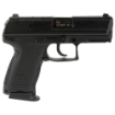 Picture of HK P2000 - V2 - LEM-Double Action - Semi-automatic - Polymer Frame Pistol - Compact - 40 S&W - 3.66" Barrel - Matte Finish - Black - 3 Dot Sights - Decocker - 12 Rounds - 2 Magazines 81000045
