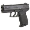 Picture of HK P2000 - V3 - Double Action/Single Action - Semi-automatic - Polymer Frame Pistol - Compact - 9MM - 3.66" Barrel - Matte Finish - Black - 3 Dot Sights - Decocker - 13 Rounds - 2 Magazines 81000041