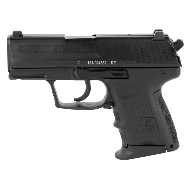 Picture of HK P2000SK - V3 - Double Action/Single Action - Semi-automatic - Polymer Frame Pistol - Sub-Compact - 9MM - 3.26" Barrel - Black - Night Sights - Rear Decocker - 10 Rounds - 3 Magazines 81000056