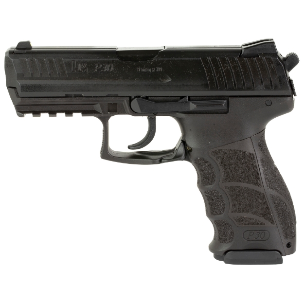 Picture of HK P30 - Semi-automatic - DA/SA - 9MM - 3.85" Barrel - Polymer Frame - Black - 17Rd - 2 Magazines 81000107