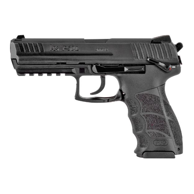 Picture of HK P30LS - V3 - Double Action/Single Action - Semi-automatic - Polymer Frame Pistol - Full Size - 9MM - 4.45" Barrel - Matte Finish - Black - Interchangeable Grip Panels - 3 Dot Sights - Ambidextrous Safety with Rear Decocker - 10 Rounds - Long Slide - 2 Magazines - Ambidextrous 81000125