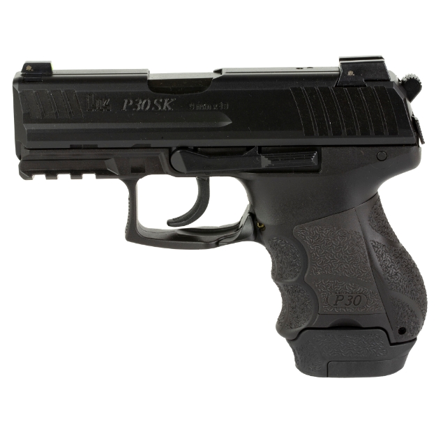 Picture of HK P30SK - Semi-automatic - DA/SA - 9MM - 3.27" Barrel - Polymer Frame - Black Finish - Night Sights - 3 Magazines - 1-15Rd & 2-12Rd 81000824