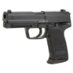 Picture of HK USP45 - V1 - Double Action/Single Action - Semi-automatic - Polymer Frame Pistol - 45 ACP - 4.41" Barrel - Black - Night Sights - Manual Thumb Safety - Decocker - 10 Rounds - 3 Magazines 81000325