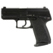 Picture of HK USP9 - Double Action/Single Action - Semi-automatic - Polymer Frame Pistol - Compact - 9MM - 3.58" Barrel - Black - Night Sights - Manual Thumb Safety - Decocker - 10 Rounds - 3 Magazines 81000332