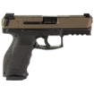 Picture of HK VP9 - Semi-automatic - 9MM - 4.09" Barrel - Polymer Frame - Midnight Bronze - Night Sights - 17Rd - 3 Magazines 81000799