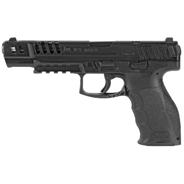 Picture of HK VP9 Match OR - Semi-automatic - Striker Fired - Full Size - 9MM - 5.51" Barrel - Black - Interchangeable Backstraps and Side Panels - Luminous Front Sight - Black Serrated Rear Sight - 10 Rounds - 4 Magazines 81000554