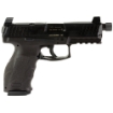 Picture of HK VP9 Tac OR - Striker Fired - Semi-automatic - Polymer Frame Pistol - Full Size - 9MM - 4.7" Barrel - Threaded Barrel - Matte Finish - Black - Night Sights - Optics Ready - 17 Rounds - 3 Magazines 81000625