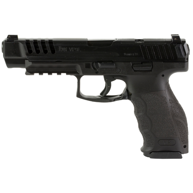 Picture of HK VP9L OR - Semi-automatic - Striker Fired - 9MM - 5" Barrel - Black Color - Polymer Frame - Optics Ready - Night Sights - 10Rd - 2 Magazines 81000594