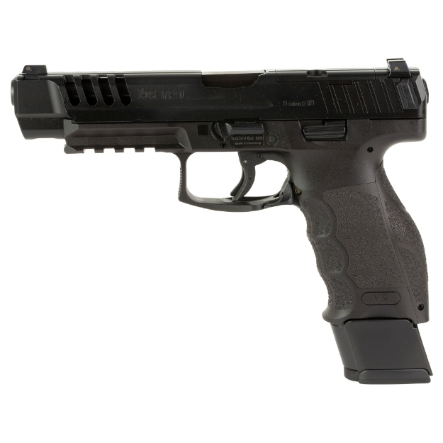 Picture of HK VP9L OR - Semi-automatic - Striker Fired - 9MM - 5" Barrel - Black Color - Polymer Frame - Optics Ready - Night Sights - 20Rd - 2 Magazines 81000592