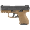 Picture of HK VP9SK - Striker Fired - 9MM - 3.39" Barrel - Polymer Frame - Flat Dark Earth Finish - Night Sights - 10Rd - 3 Magazines 81000096