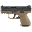 Picture of HK VP9SK - Striker Fired - 9MM - 3.39" Barrel - Polymer Frame - Flat Dark Earth/Black - 3 Dot Sights - 10 Rounds - 2 Magazines 81000095