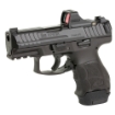 Picture of HK VP9SK - Striker Fired - Semi-automatic - Polymer Frame Pistol - Sub-Compact - 9MM - 3.39" Barrel - Matte Finish - Black - 3 Dot Sights - Optic Ready - Paddle Magazine Release - 15 Rounds - 2 Magazines - (1)-15 Rounds and (1)-12 Rounds - Includes Holosun SCS Optic 81000804