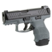 Picture of HK VP9SK - Striker Fired - Semi-automatic - Polymer Frame Pistol - Sub-Compact - 9MM - 3.39" Barrel - Matte Finish - Gray - 3 Dot Sights - 15 Rounds - 2 Magazines - (1)-15 Rounds and (1)-12 Rounds 81000812