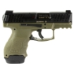 Picture of HK VP9SK - Striker Fired - Semi-automatic - Polymer Frame Pistol - Sub-Compact - 9MM - 3.39" Barrel - Matte Finish - Green - 3 Dot Sights - 15 Rounds - 2 Magazines - (1)-15 Rounds and (1)-12 Rounds 81000814